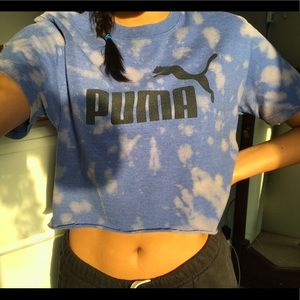 Reworked Puma Cropped Tee